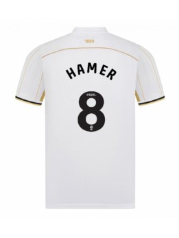Sheffield United Gustavo Hamer #8 Auswärtstrikot 2025-26 Kurzarm Sheffield United Gustavo Hamer #8 Auswärtstrikot 2025-26 Kurzarm